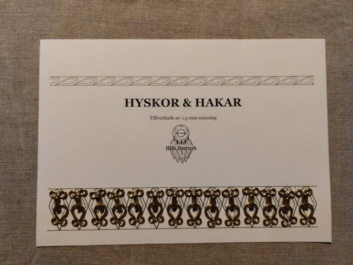 Hyskor och hakar-karta