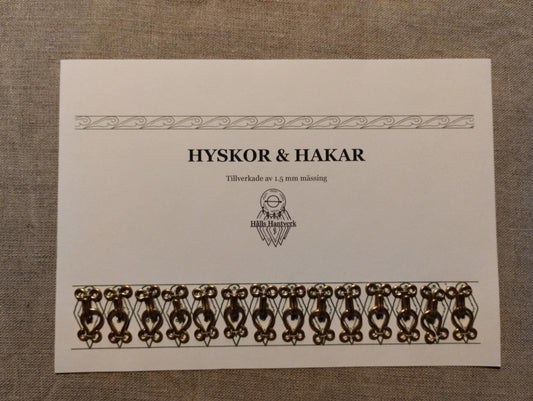 Hyskor och hakar-karta